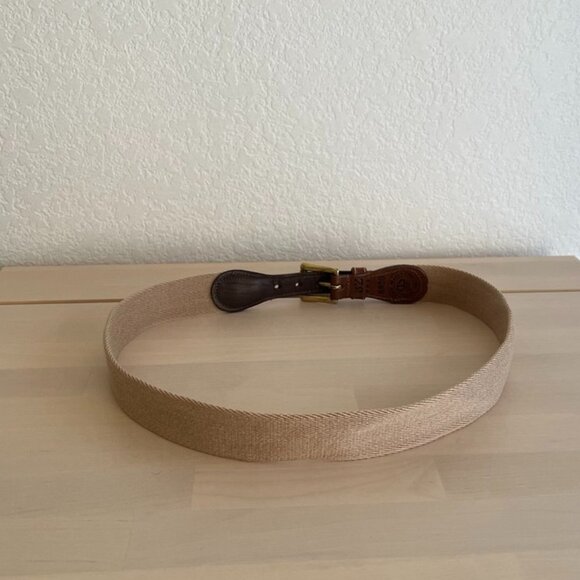 Vintage Dooney and Bourke Wool Surcingle Equestrian Belt main image 3
